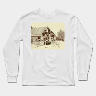 Barn Becomes Art Long Sleeve T-Shirt